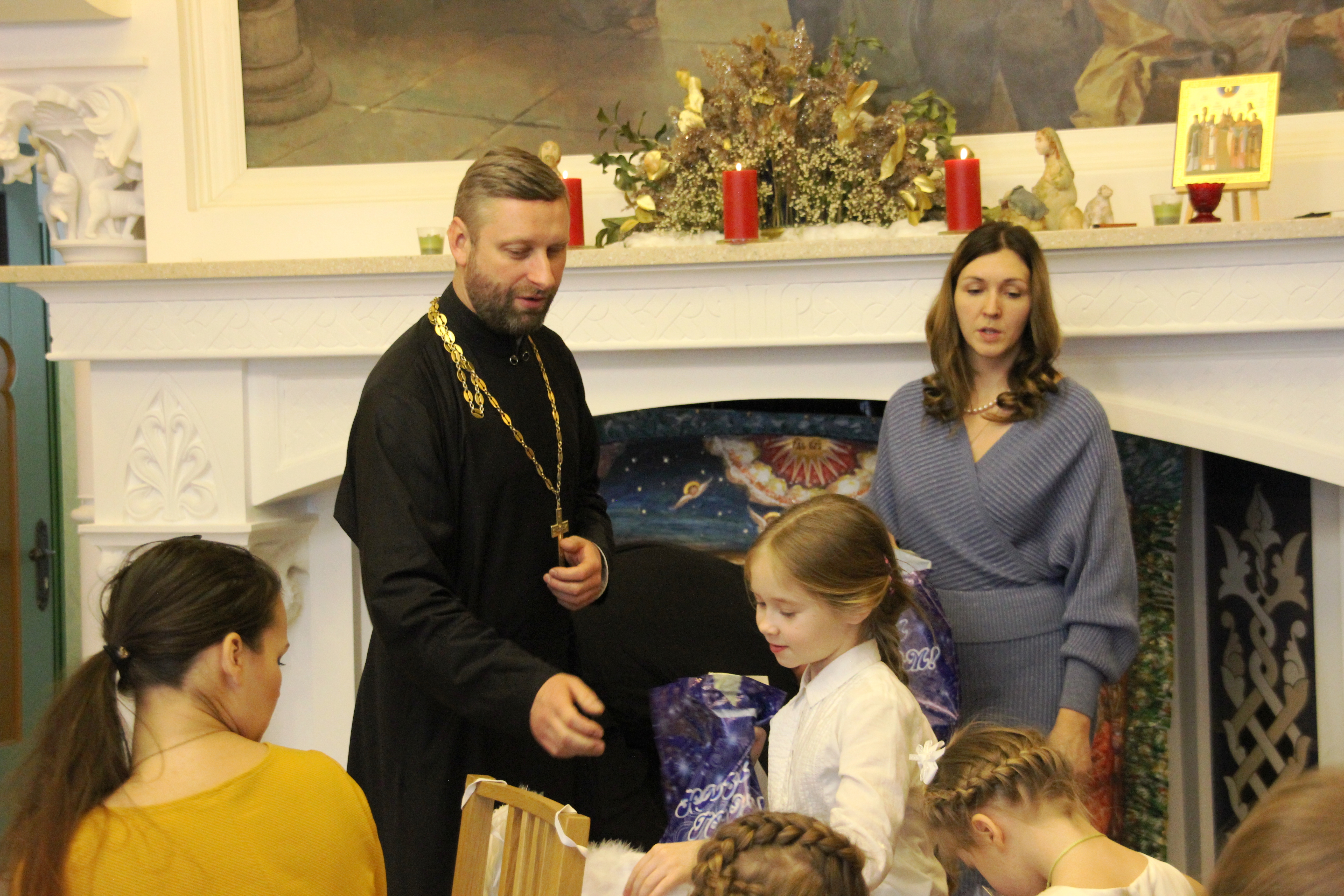 Празднование Рождества Христова в Никольском храме г. Пушкино 3