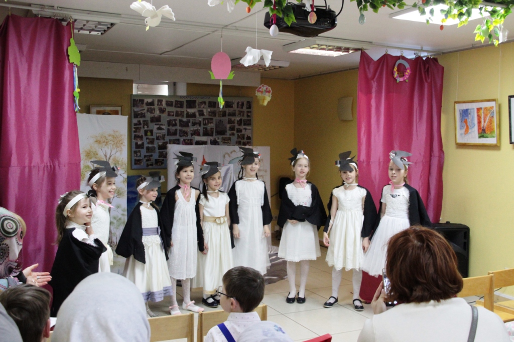 Детское Пасхальное представление в Никольском храме г. Пушкино 3